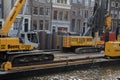 Renovations At The Herengracht Canal At Amsterdam The Netherlands 8-2-2022