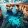 Azure Window on Gozo Island, Malta