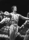Rudolf Nureyev at a Ballet Performance in Chicago, Illinois in 1983 Royalty Free Stock Photo