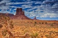 Renowned Buttes of Monument Valley in Utah State in the United States Of America Royalty Free Stock Photo