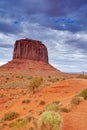 Renowned Buttes of Monument Valley in Utah State in the United States