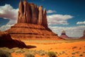The renowned Buttes of Utahs Monument Valley