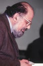 Allen Ginsberg in Jerusalem in 1988 Royalty Free Stock Photo