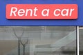 Rent a Car Sign