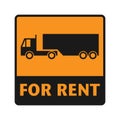For Rent icon or sign Royalty Free Stock Photo