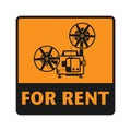 For Rent icon or sign Royalty Free Stock Photo