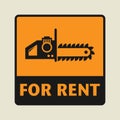 For Rent icon or sign