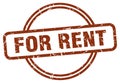 for rent stamp Royalty Free Stock Photo