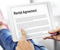 Rental Agreement Assets Concept Royalty Free Stock Photo