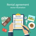 Rental agreement form