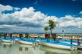 Rental boats Royalty Free Stock Photo