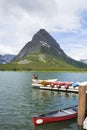 Rental Canoes at Many Glaciers Hotel, Montana