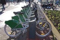 Rental city bikes in France