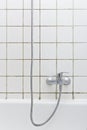 filthy dirty old bathroom shower Royalty Free Stock Photo
