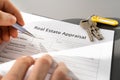 Rental Property Agreement Management. Rent House Royalty Free Stock Photo