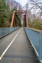 Renton Trestle Bridge Walkway Royalty Free Stock Photo