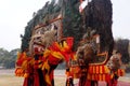 Reog dancer Royalty Free Stock Photo