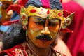 Reog dancer in Indonesia Royalty Free Stock Photo