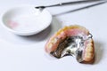 Repair broken partial denture Royalty Free Stock Photo