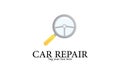 Repair car logo