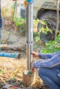 Repair groundwater pipes.