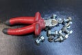 Repair keys, screws and pliers