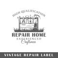 Repair label template