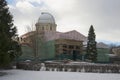 Repair of the main building of the Pulkovo astronomical observatory. Saint-Petersburg