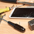 Repair mobile phone composition