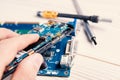 Repair of motherboards and other technicians