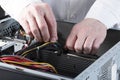 Repair of personal computers.Replacement of parts, programming of personal computers