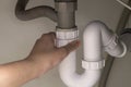 Repair of plumbing pipes