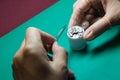 Repair and restoration of watches Royalty Free Stock Photo