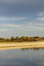 Repair of Dibich dam wall