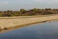 Repair of Dibich dam wall