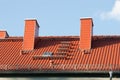 Repair a roof - Repaired roof