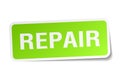 repair square sticker