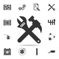 repair tools icon. Detailed set of car repear icons. Premium quality graphic design icon. One of the collection icons for websites