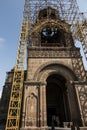 Repair of the tower of the oldest cathedral in the world, Etchmiadzin cathedral in Armenia