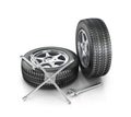 Repair wheels and cars