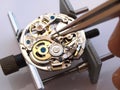 Repairing classic mechanical watch