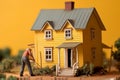 Repairing House: Miniature Workers. AI