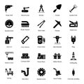 Repairing Tools Solid Icons Pack