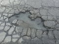 Our roads are in extremely poor condition, and the municipalities lack the money