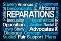 Reparations Word Cloud Royalty Free Stock Photo