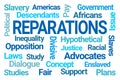 Reparations Word Cloud Royalty Free Stock Photo