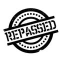 Repassed rubber stamp