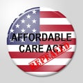 Repeal Aca Affordable Care Act Healthcare - 3d Illustration