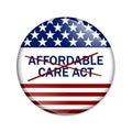 Repealing and replacing the Affordable Care Act healthcare insurance Royalty Free Stock Photo