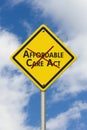 Repealing and replacing the Affordable Care Act healthcare insurance Royalty Free Stock Photo